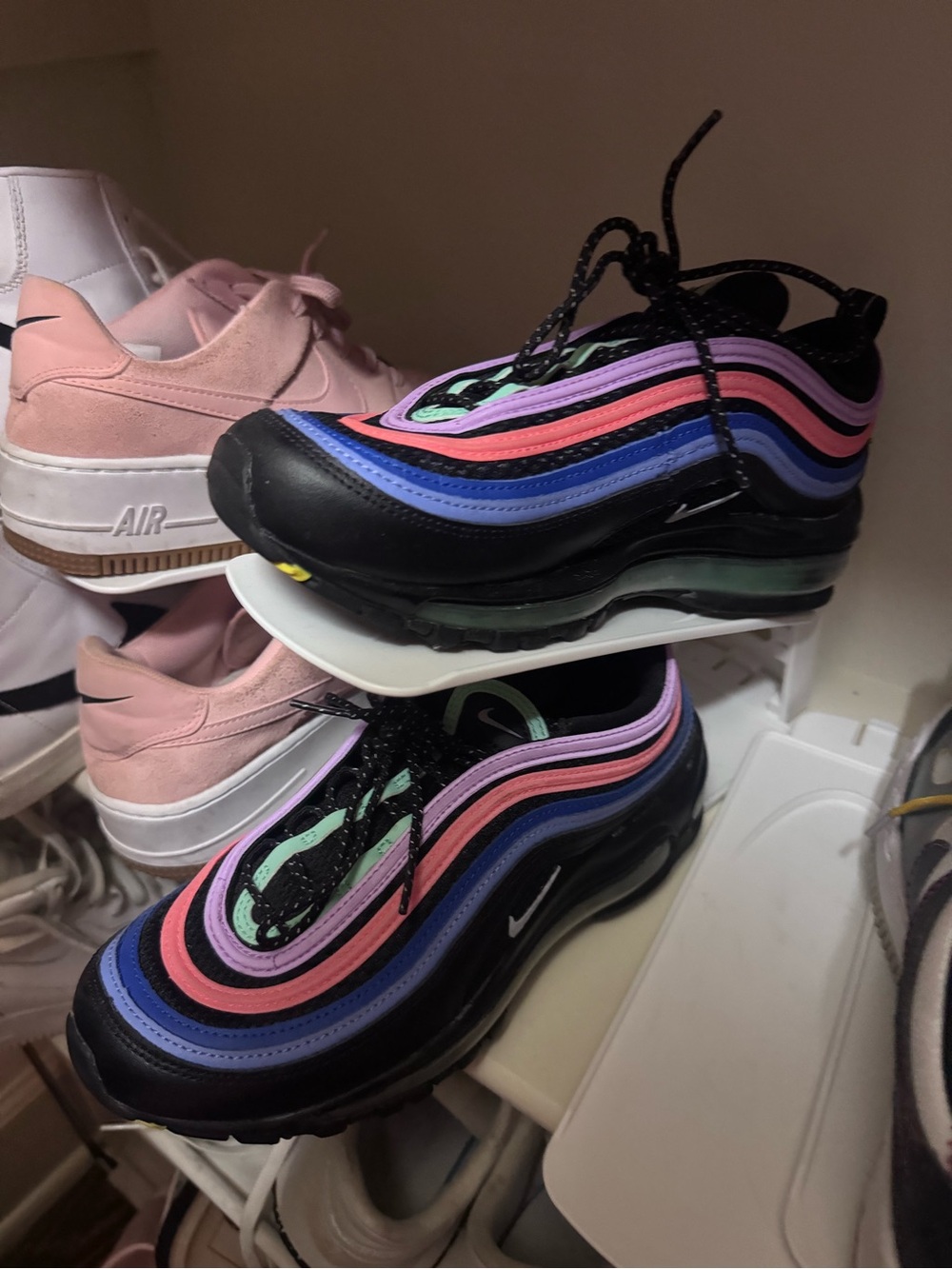 Nike Air Max 97 Electro Green Fuchsia Multicolor Women’s CW6028-001